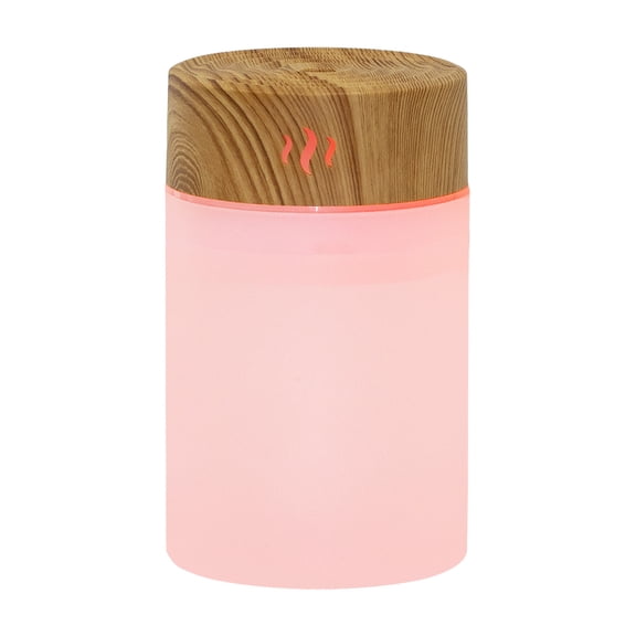 FNYOXU Humidifiers for Bedroom, Car Humidifier, Light Portable Mini Humidifier, Colorful LED Night USB Charger for Bedroom