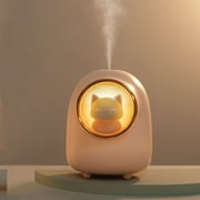 FNYOXU Humidifiers for Bedroom, Quality Evaporative Humidifier Wireless Space Capsule Cute Mist Maker with LED Night Lamp