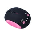 thumbnail image 1 of FNYOXU Rechargeable Wireless Mouse Bun Maruko Cute Boys and Girls Small Wireless Mute Mouse, 1 of 1
