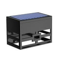thumbnail image 1 of FNYOXU Solar Lamp,Solar Street Light, IP55 Waterproofs Outdoor Solar Street Light, Dusk to Dawning, LED Floods Light with Motion Sensor and Constant RGB Light, 1 of 6