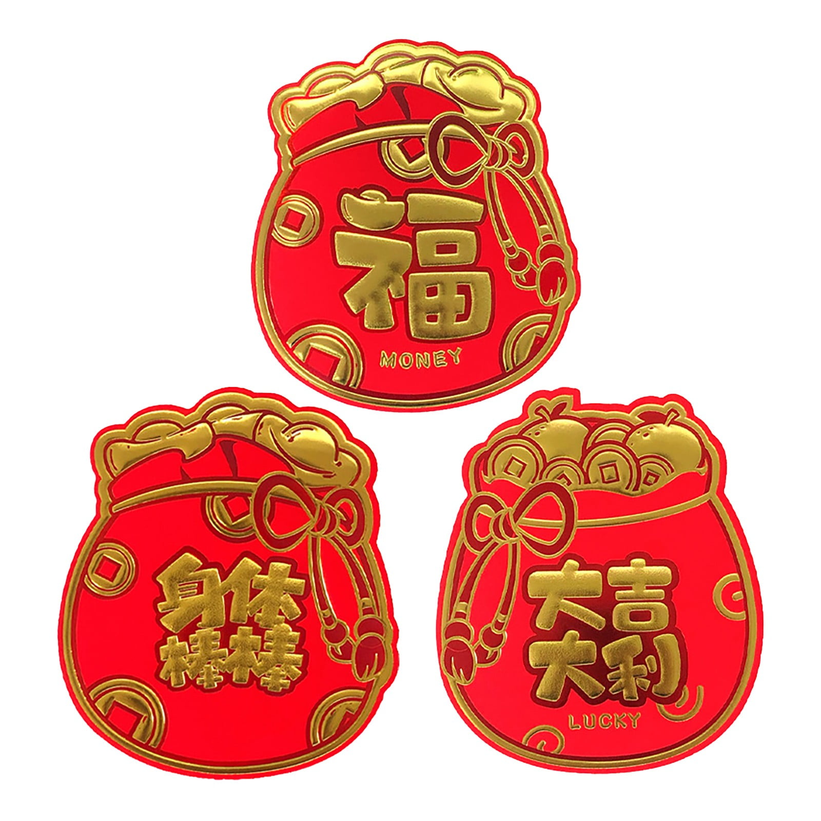 FNZEFAM 6 Chinese New Year Red Envelopes 2025 Year Of The Red Envelopes