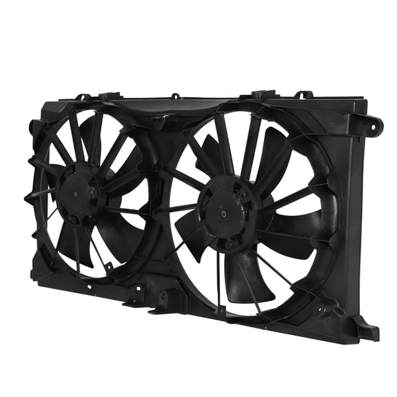 FO3115207 AC Condenser Radiator Cooling Dual Fan For 2015-2020 Ford F-150 Lobo 2018-2022 Expedition 2018-2021 Lincoln Navigator