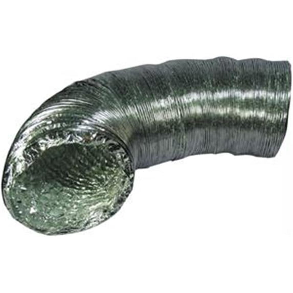 FO408B ALUMINUM FLEX DUCTING 4 Inch 5-PLY 8-FT SUPURR-FLEX