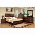 thumbnail image 1 of Furniture of America Delia 4-Piece Panel California King Bedroom Set in Aciacia, 1 of 4
