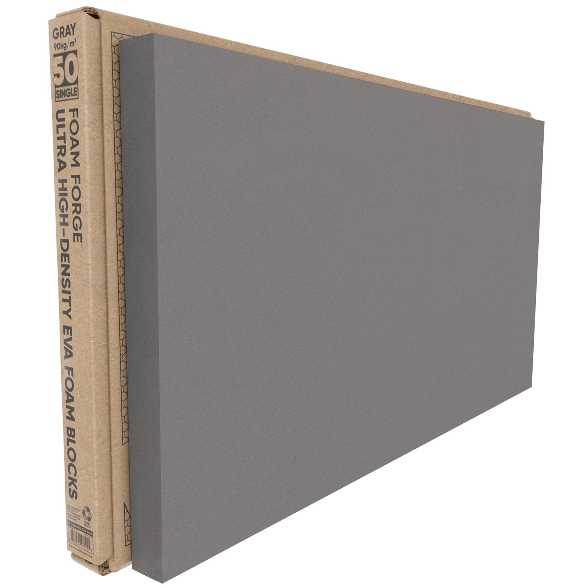 FOAM FORGE Ultra High Density EVA Foam 50mm Block (Single) - Perfect Material for Crafting Thick Cosplay Props!