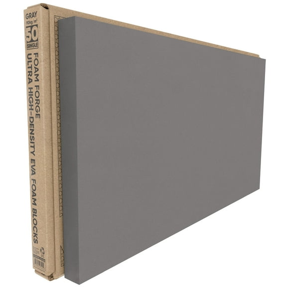 FOAM FORGE Ultra High Density EVA Foam 50mm Block (Single) - Perfect Material for Crafting Thick Cosplay Props!