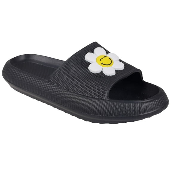 FOAMWALK Slides for Women - Comfy Beach Slides, Stylish Slide On Sandals, Everyday Women's Slide Sandals