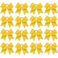 thumbnail image 1 of FOAUUH 16PCS 8" Large Cheer Hair Bows Ponytail Holder Elastic Band Handmade for Cheerleading Teen Girls College Sports (16 Pcs White), 1 of 6