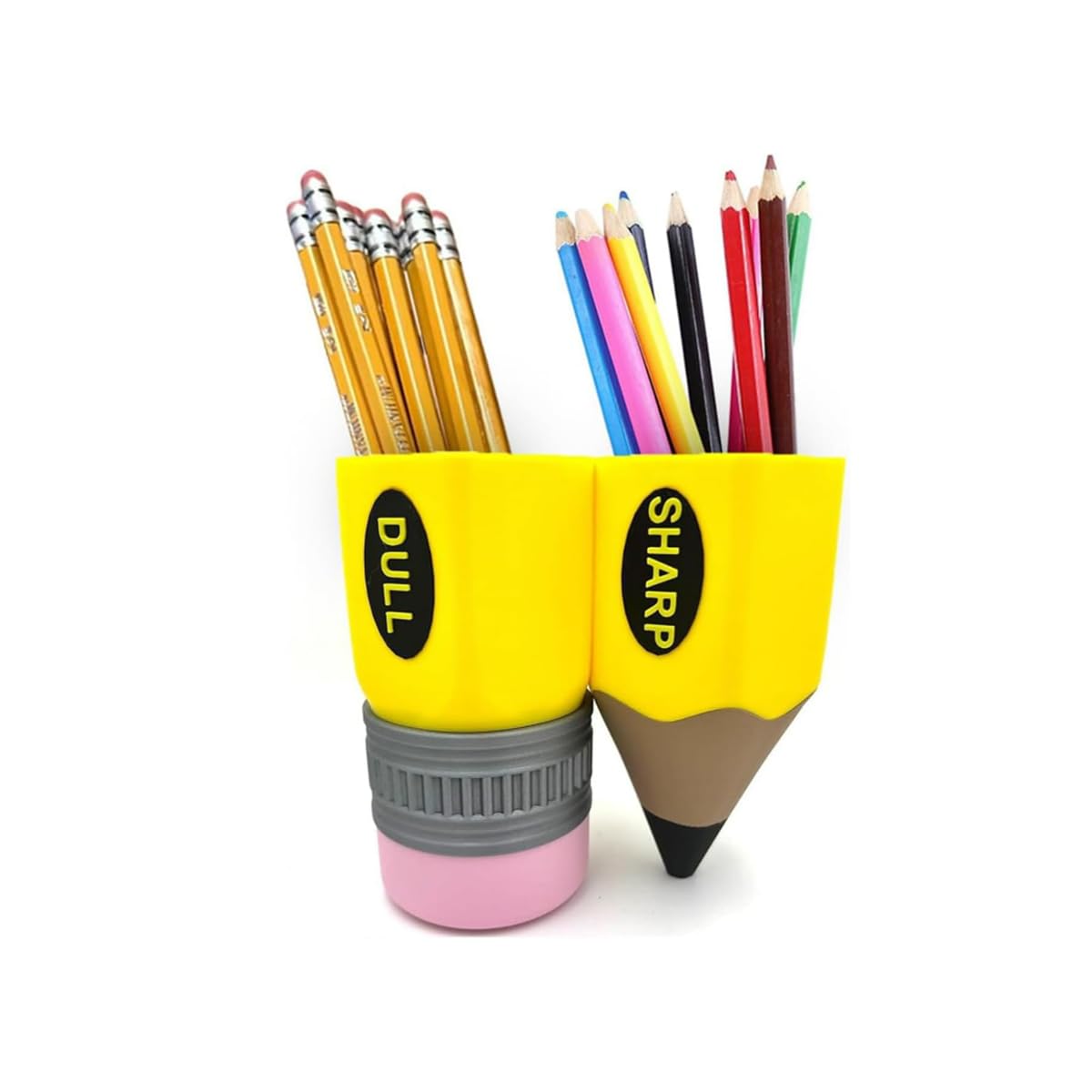 FOAUUH Pencil Holder,Cute Pencil Storage Organizer,Sharp And Dull