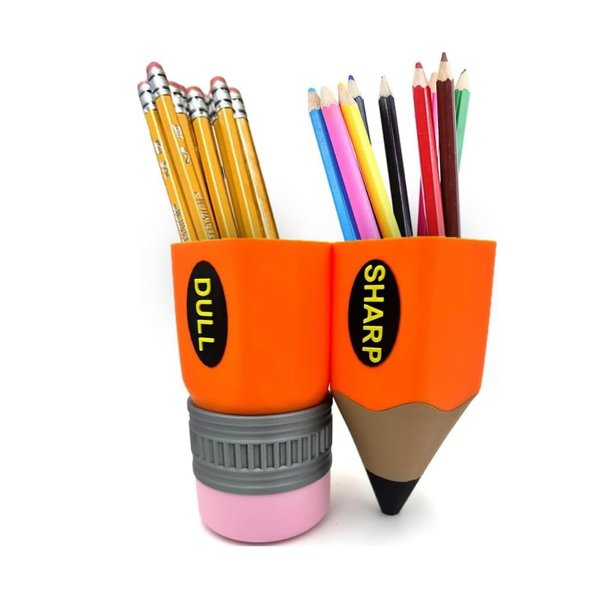 FOAUUH Pencil Holder,Cute Pencil Storage Organizer,Sharp And Dull