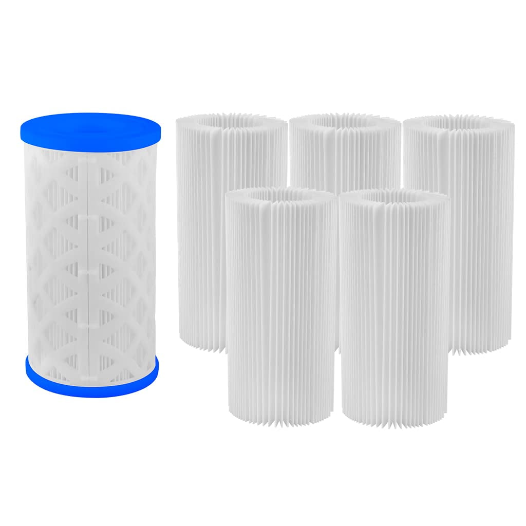 FOAUUH Reusable 5Pack Pool Filters Cartridge Type A Type C or III