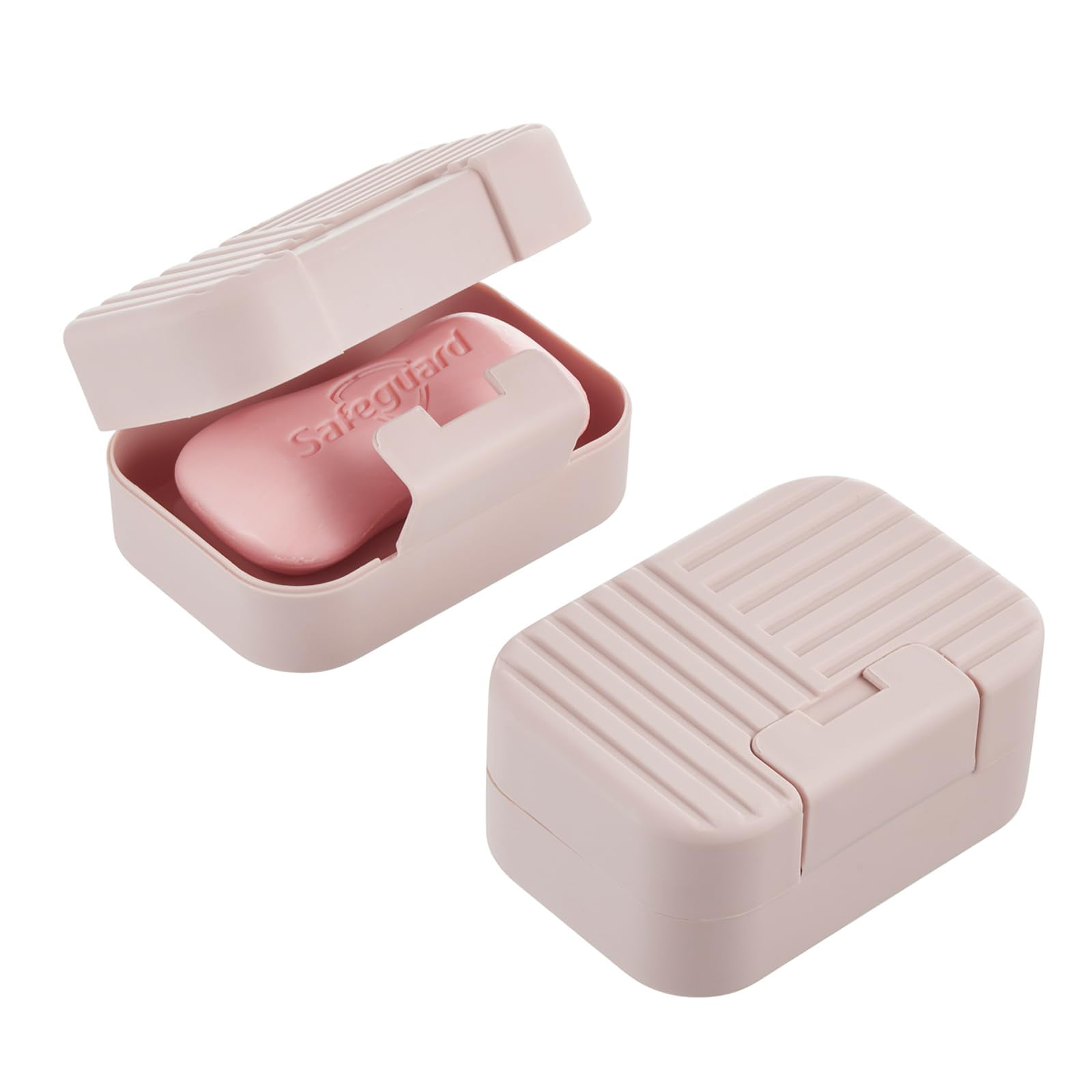FOAUUH Travel Soap Container, 2 Pack Bar Soap Holder, Travel Soap Case