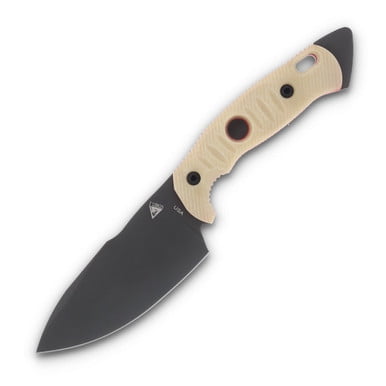 Fobos Knives Fobos s Alaris 5.00 in Fixed Blade Knife, ALARIS3VIVRREDPVD