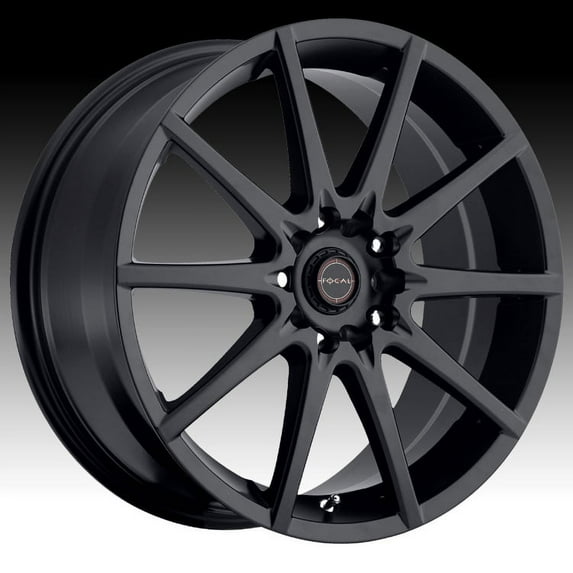 FOCAL 428sb f-04 15x6.5 +38et 72.62mm satin black satin clear coat wheel