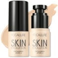 thumbnail image 1 of FOCALLURE 2 Pcs Skin Evolution Liquid Foundation, Medium to Full Coverage with Matte Finish,Alabaster Alabaster, 1 of 7