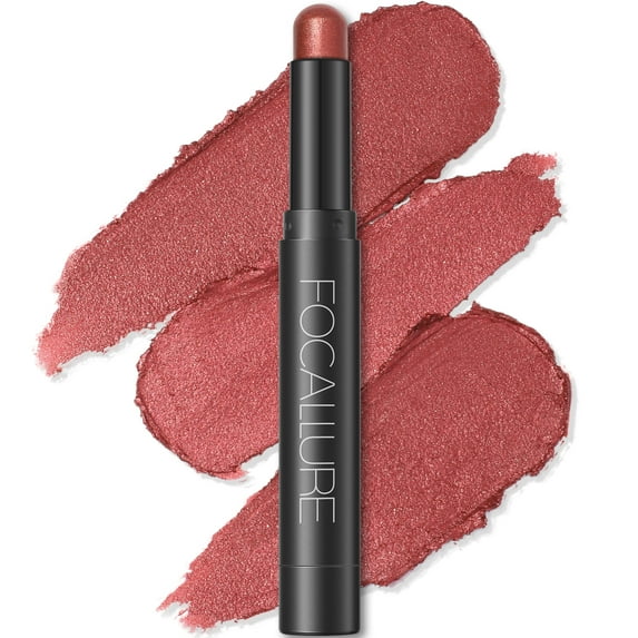 FOCALLURE 2 in 1 Eyeshadow and Eyeliner Pen,Waterproof Eyeshadow Stick, FLAME