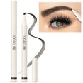 thumbnail image 1 of FOCALLURE 2Pcs Liquid Waterproof Eyebrow Pen with Micro-Fork Tip Applicators ,Black Brown, 1 of 7