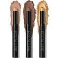 thumbnail image 1 of FOCALLURE (3 Pcs) 2 in 1 Eyeshadow and Eyeliner Pen，Waterproof Eyeshadow Stick,Gold Rush, 1 of 8