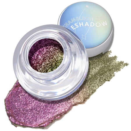 FOCALLURE Intense Color Shifting Creamy Eye Shadows, Eye Makeup with Highly Pigmented Metallic,#01 Moonlight Disco