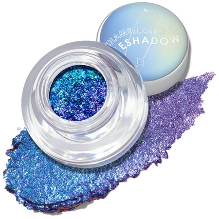 FOCALLURE Intense Color Shifting Creamy Eye Shadows, Eye Makeup with Highly Pigmented Metallic,#10 Electric Dream