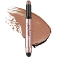 thumbnail image 1 of FOCALLURE No Crease Eyeshadow Stick,Matte & Shimmer Eyeshadow Pencil with Blending Sponge Brush,UNDER THE ROSE, 1 of 9