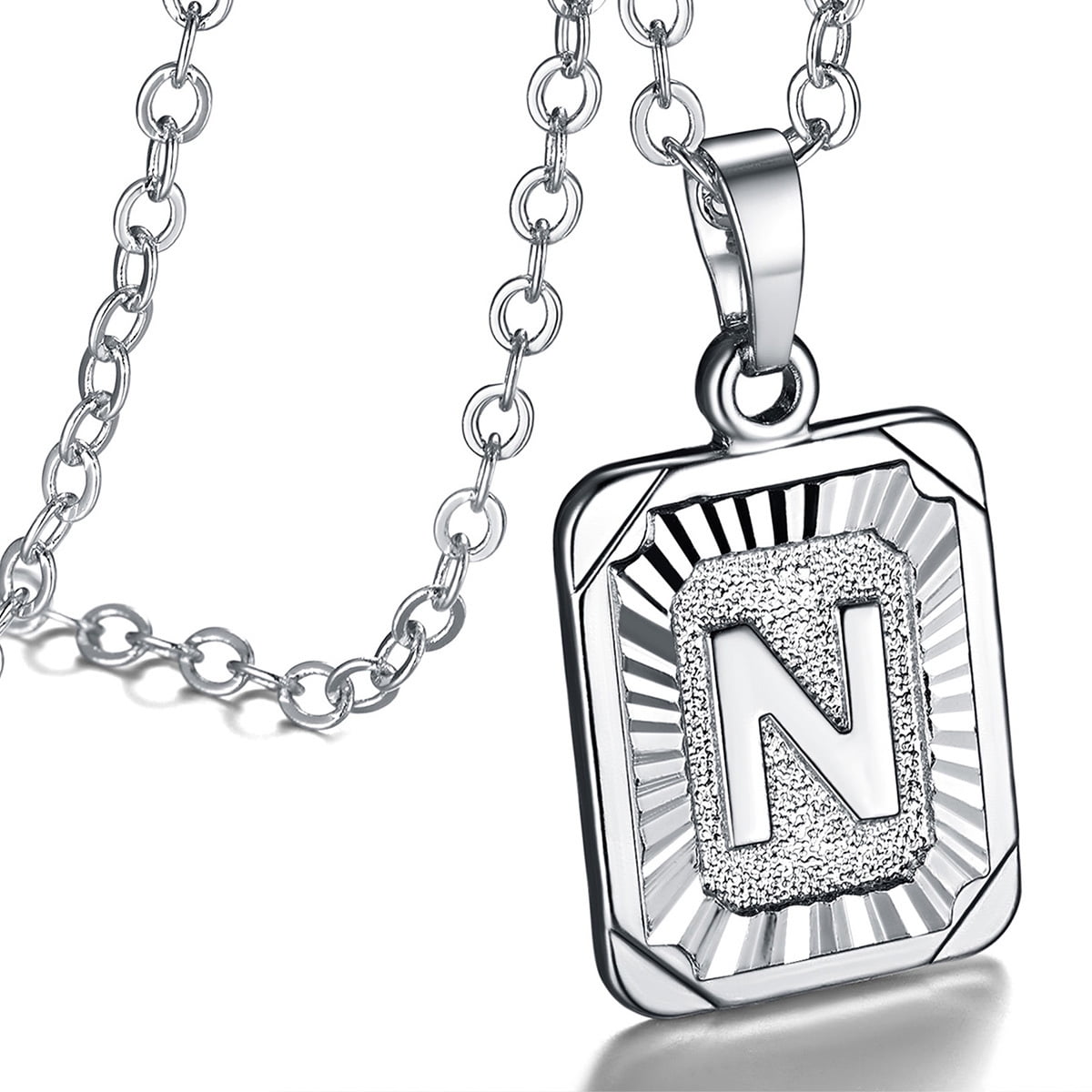 N9 Alphabet Pendant Necklace main image 0