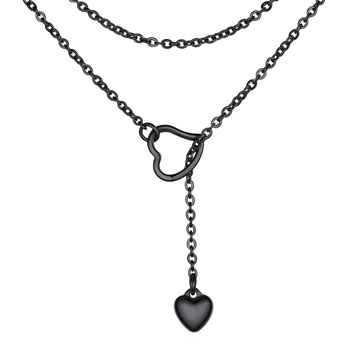 Natasha Accessories Rhinestone Hot Pink Pave Heart Long Pendant Necklace |  Dillard's
