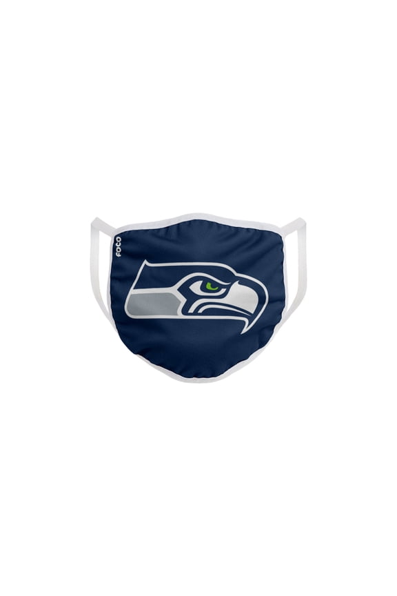 Household Multi-Purpose Seattle Seahawks Face Mask Multicolored 1 pk