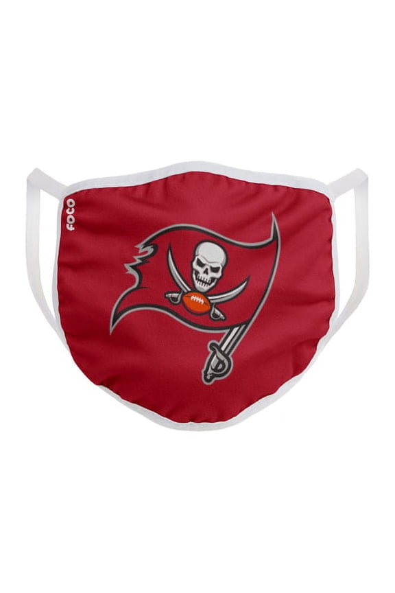 Household Multi-Purpose Tampa Bay Buccaneers Face Mask Multicolored 1 pk