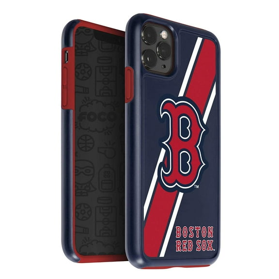 FOCO MLB Boston Red Sox Hybrid Case for iPhone 11 Pro Max & XS Max (6.5")