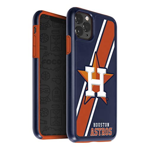 FOCO MLB Houston Astros Dual Hybrid Case for iPhone 11 Pro, X & XS (5.8")