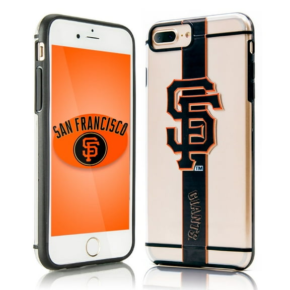 FOCO MLB San Francisco Giants Clear Case for iPhone 8+, 7+, 6S +, 6+ (5.5")