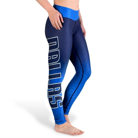 FOCO NBA Dallas Mavericks Gradient Print Leggings Women's Small
