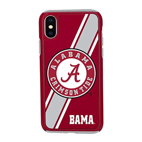 FOCO NCAA Alabama Crimson Tide Dual Hybrid Case for iPhone XS Max (6.5")