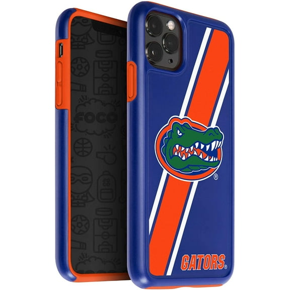 FOCO NCAA Florida Gators Dual Hybrid Case For iPhone 11 Pro, X & XS (5.8")