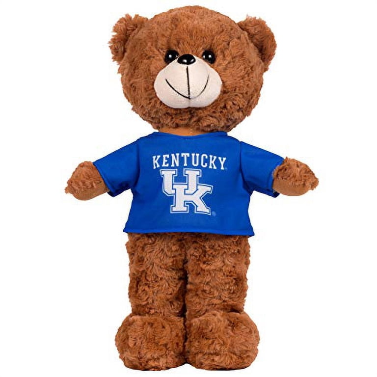 Old Kentucky BEARSぬいぐるみ FOCO NCAA Licensed Kentucky Wildcats Large Fuzzy Uniform Bear