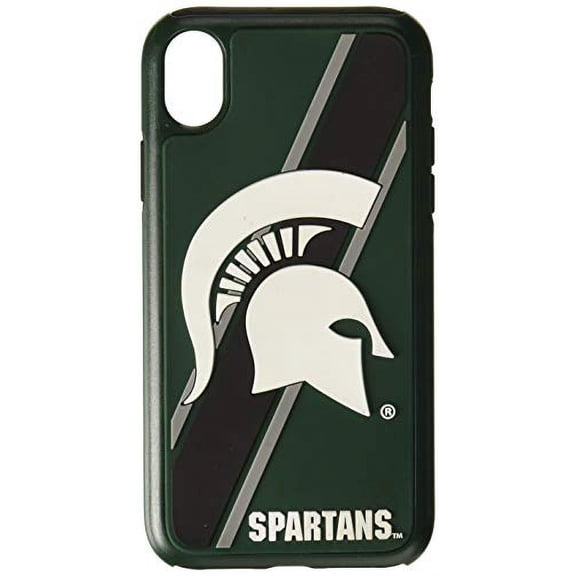 FOCO NCAA Michigan State Spartans Dual Hybrid Case for iPhone XR (6.1")