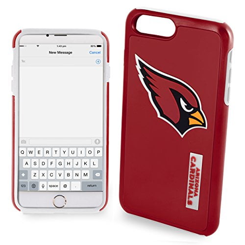 FOCO NFL Arizona Cardinals Hybrid For iPhone 8+, 7+, 6S+, 6+ (5.5")