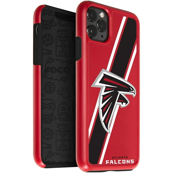 FOCO NFL Atlanta Falcons Dual Hybrid Case for iPhone 11Pro, X & XS (5.8")