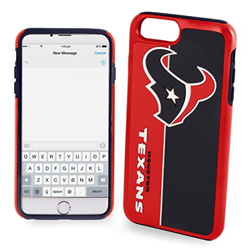 FOCO NFL Houston Texans Bold Case for iPhone SE 2022, 2020, 8, 7, 6 & 6s (4.7")