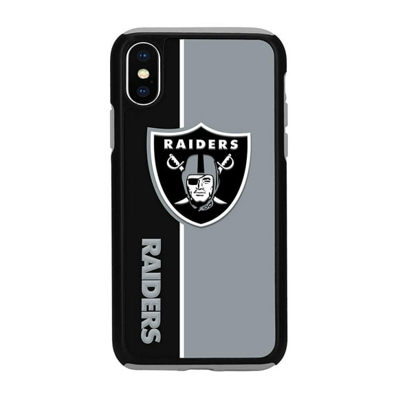 FOCO NFL Las Vegas Raiders Dual Hybrid Bold Case for iPhone X & XS (5.8")