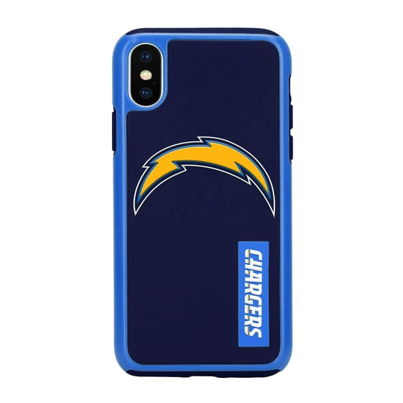 FOCO NFL Los Angeles Chargers Dual Hybrid Case for iPhone X & XS (5.8")