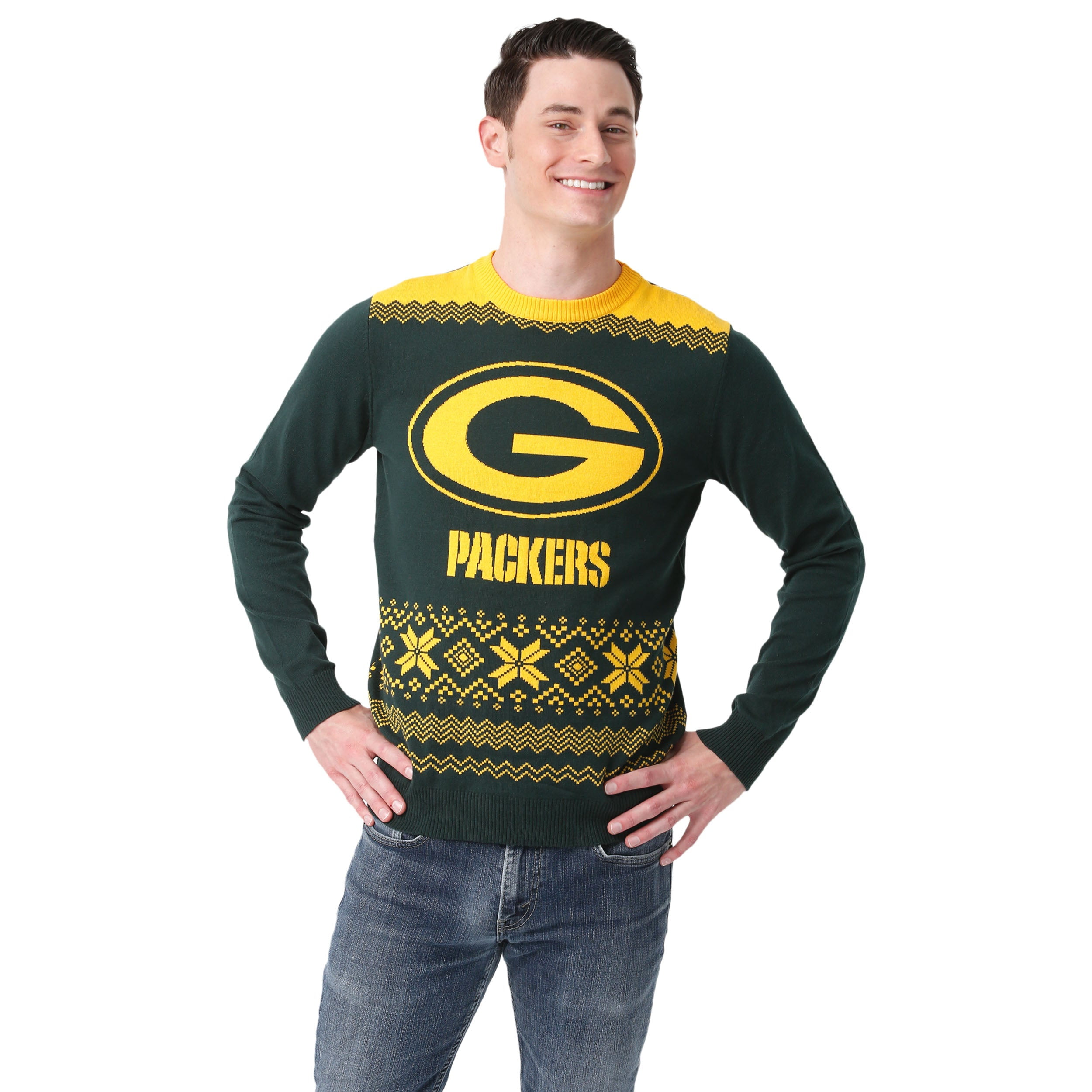 Packers christmas sweater with lights online
