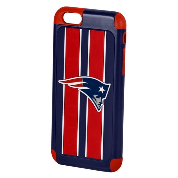 FOCO NFL New England Patriots Stripes Series Hybrid Case For iPhone 6 & 6s
