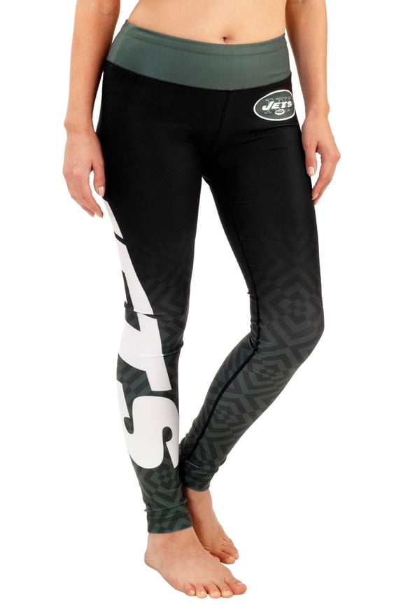 NFL New York Jets Gradient Print Leggings Women's Extra Large