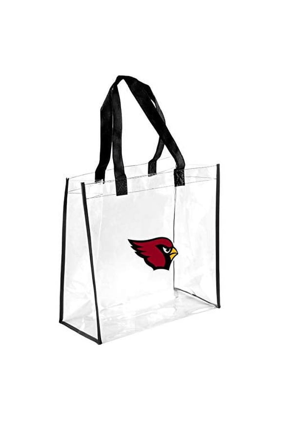 NFL Officially Licensed Arizona Cardinals Clear Reusable Bag