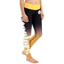 FOCO NFL Pittsburgh Steelers Gradient Print Leggings Women's Extra Large