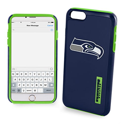 FOCO NFL Seattle Seahawks Case for iPhone SE (2022, 20), 8, 7, 6S, 6 (4.7")