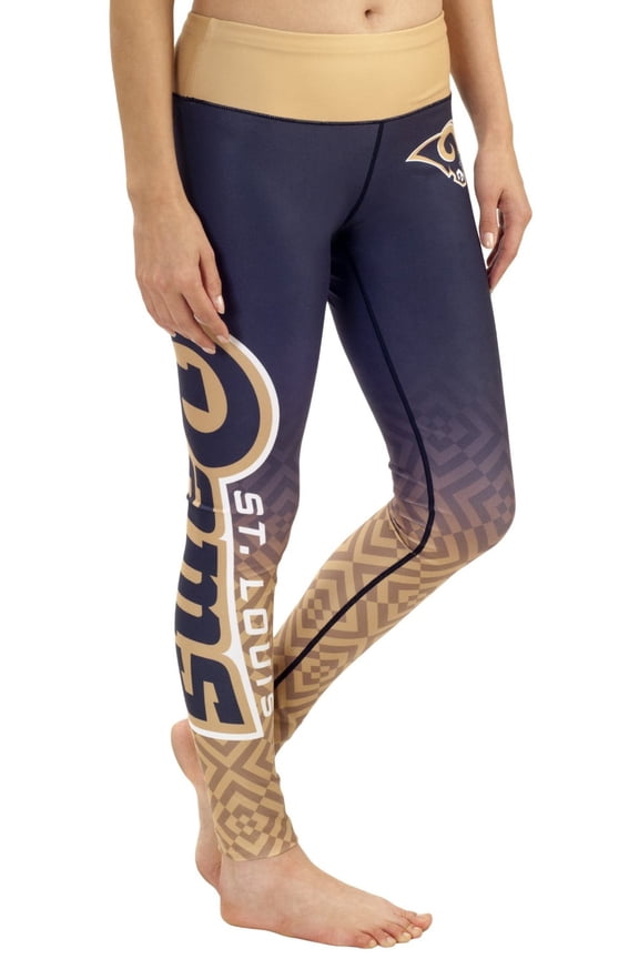 FOCO NFL St. Louis Rams Gradient Print Leggings Women's Extra Small