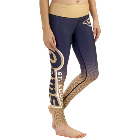 FOCO NFL St. Louis Rams Gradient Print Leggings Women's Small